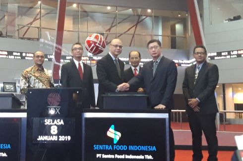 Melantai di BEI, Sentra Food Jadi Perusahaan Pertama yang  IPO di Tahun 2019