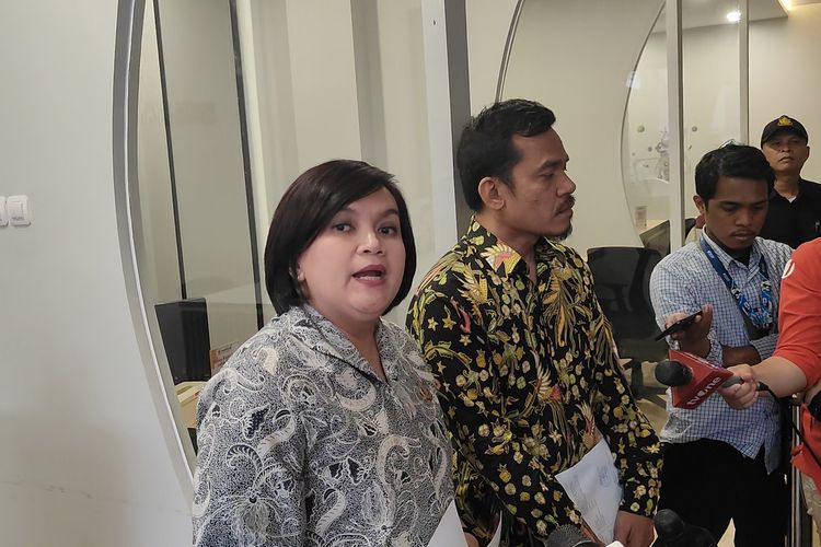 Ketua Komnas HAM Atnike Nova Sigiro ditemui di Kantor Komnas HAM, Jakarta, Rabu (12/6/2024) sore.
