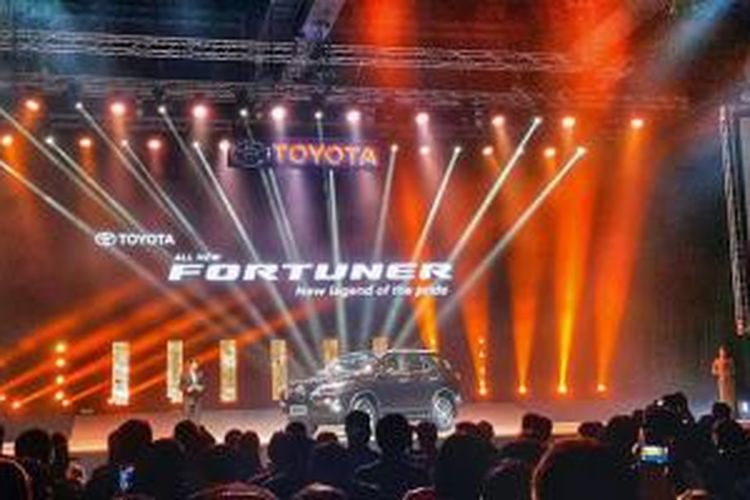 Toyota All-New Fortuner resmi diperkenalkan di Thailand, Kamis (16//7/2015). 