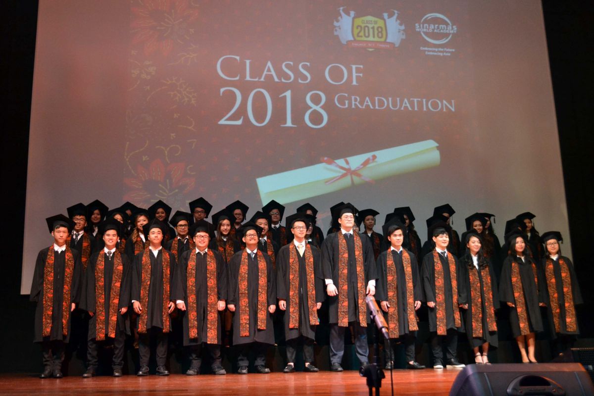 Wisuda Sinarmas World Academy Angkatan 2018 (31/5/2018)