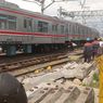 Commuter Line Anjlok di Stasiun Rangkasbitung, Penumpang Dievakuasi