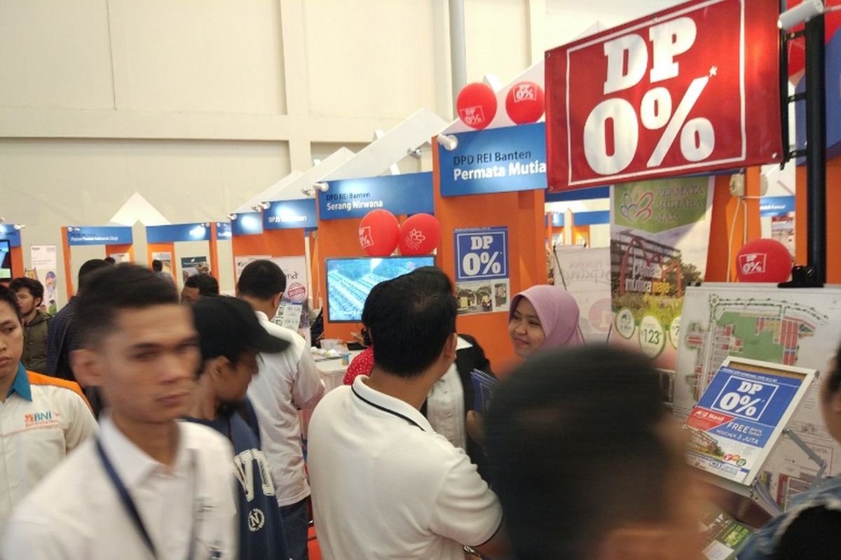 Pameran REI Mega Expo di ICE BSD City, Tangerang, Sabtu (16/9/2019).