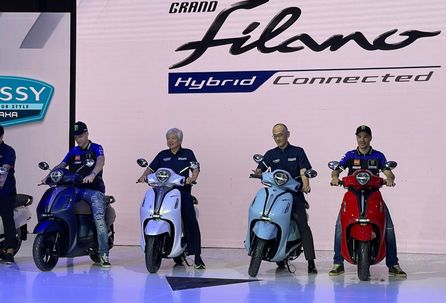 Yamaha Indonesia Resmi Meluncurkan Grand Filano Hybrid-Connected, Harga mulai Rp 27 juta 