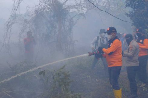Cegah Karhutla di Rokan Hulu Riau, Tim Satgas Pantau Wilayah Rawan