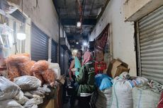 Tempat Penampungan Sementara Pedagang Blok VI Pasar Senen Jauh dari Kata Layak