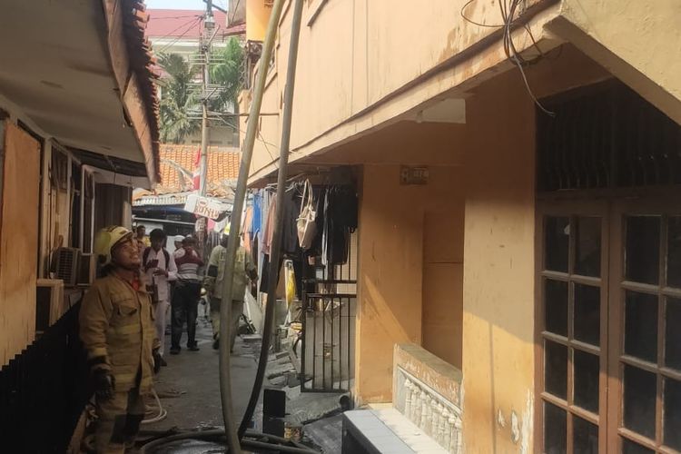 Kebakaran Rumah di Kebon Jeruk Jakbar, Tak Ada Korban Jiwa