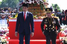 HUT Bhayangkara, Jokowi Minta Polri Selalu Layani Masyarakat Sepenuh Hati