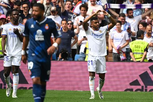 HT Real Madrid Vs Espanyol 2-0: Rodrygo Brace, Los Blancos Kian Dekati Trofi