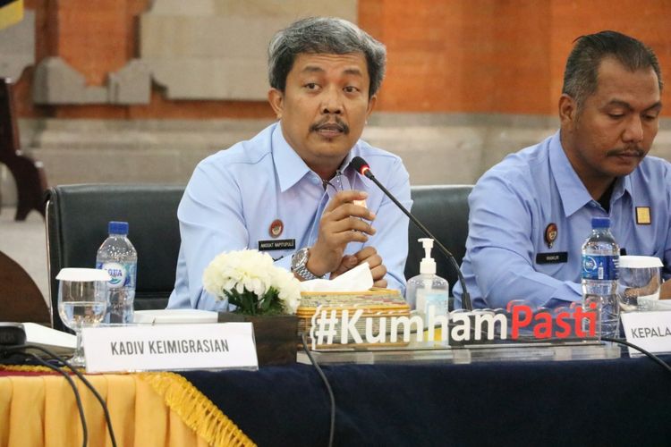 Kepala Kantor Wilayah Kementerian Hukum dan Hak Asasi Manusia RI Bali, Anggiat Napitupulu.