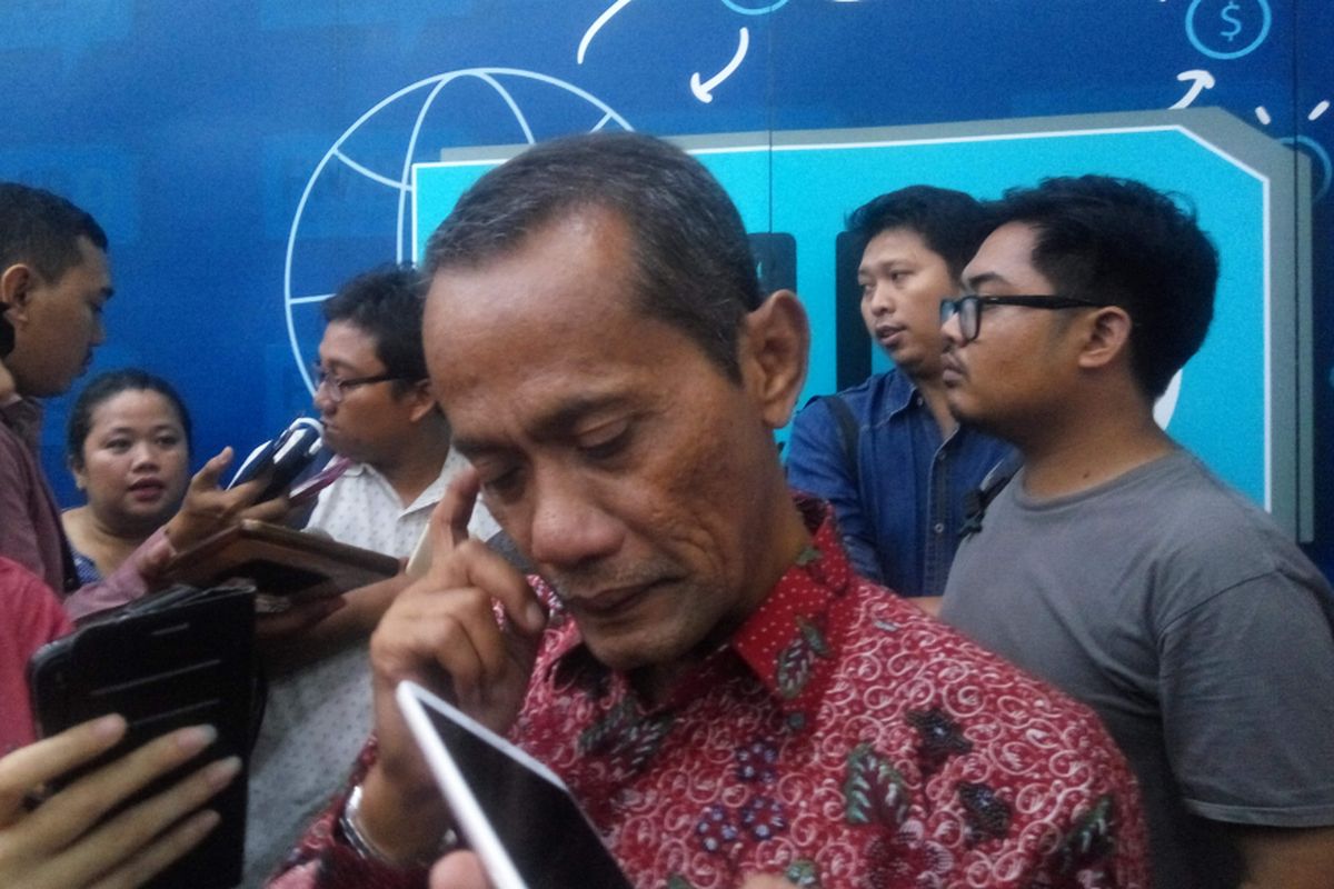 Kepala Badan Ketahanan Pangan Kementerian Pertanian, Agung Hendriadi saat diwawancarai di Jakarta, Jumat (11/5/2018).