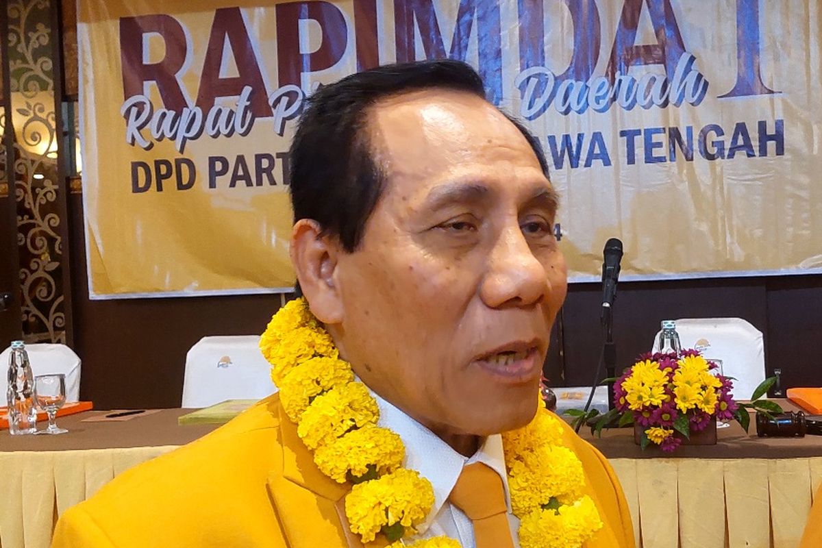 Ketua DPD Partai Hanura Jawa Tengah Bambang Raya Saputra
