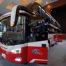 Bus Baru PO Harapan Indah, Pakai Bodi Priority Buatan Karoseri Tentrem