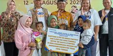 Atasi Masalah Stunting, Program Bulog Peduli Gizi Sasar Balita di Desa Karangdawa