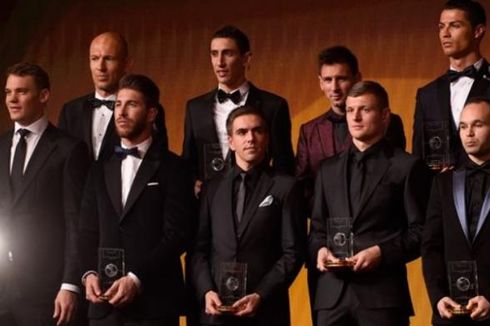 Madrid Kalahkan Barcelona dalam Daftar Nomine Tim Terbaik Dunia 2015