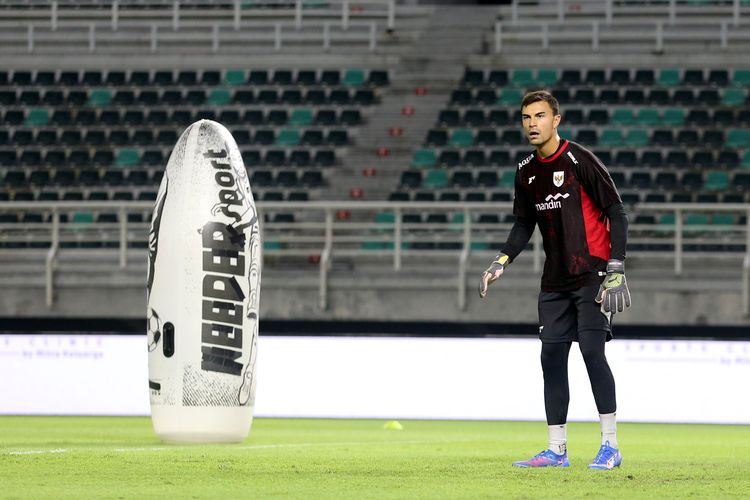 Penjaga gawang timnas Indonesia, Emil Audero.