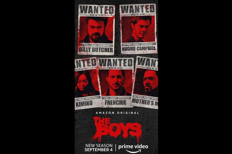 Poster Serial The Boys Season 2, tayang perdana Jumat (04/09/2020) di Amazon Prime Video