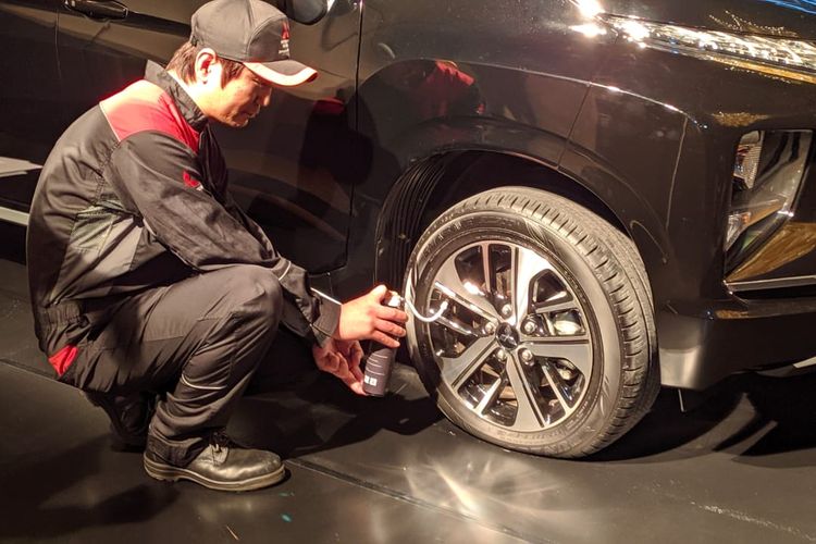 Mitsubishi luncurkan Instant Tire Repair Kit