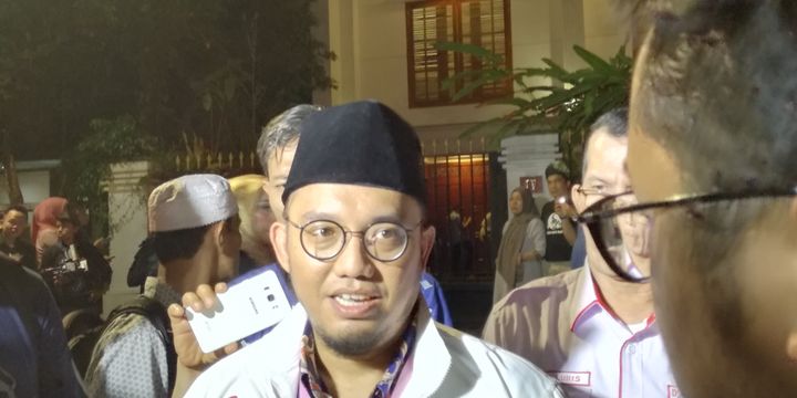 Koordinator juru bicara pasangan Prabowo Subianto-Sandiaga Uno, Dahnil Anzar Simanjuntak