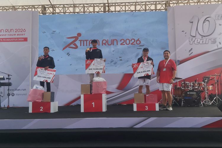 Titan Run 2026 Cetak Rekor MURI, Pelari Nasional Juara Kategori Khusus