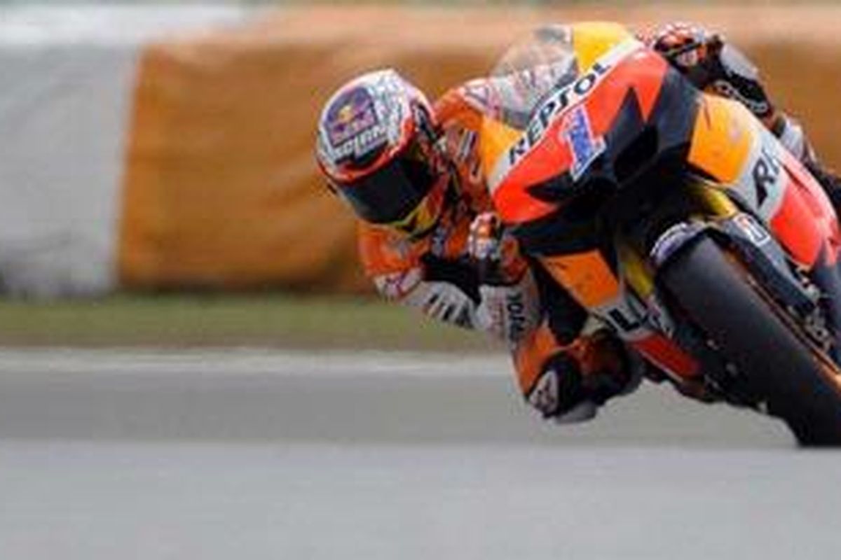 Pebalap Repsol Honda, Casey Stoner.
