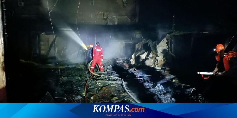 Sebuah Penginapan Terbakar di Riau, 6 Orang Tewas