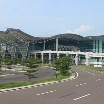 Bandara Kertajati di Jawa Barat.