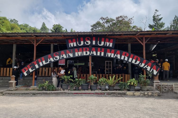 Museum Petilasan Mbah Maridjan di Lereng Gunung Merapi, Minggu (24/9/2023)