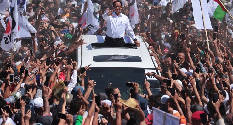 H-7 Pencoblosan: Anies Kampanye di Kalimantan, Muhaimin ke Jabar