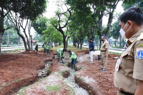 Bangun Rain Garden dan Bioswale, Cara Pemkot Jaktim Manfaatkan RTH Jadi Resapan Air