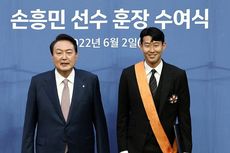 Presiden Korsel Beri Son Heung-min Penghargaan Tertinggi di Dunia Olahraga Korea