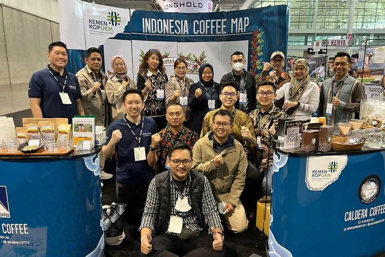Kopi unggulan asal Indonesia ditawarkan di Specialty Coffee Expo (SCE) 2022.