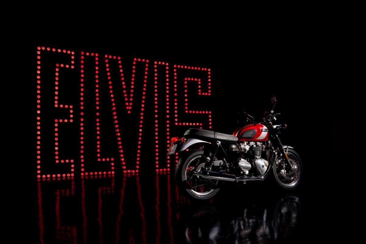 Triumph Bonneville T120 Elvis Presley Edition