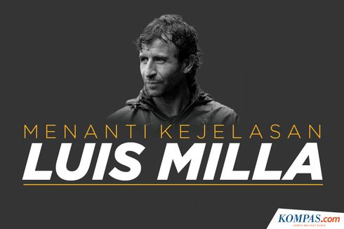 Luis Milla Kedapatan Berbincang dengan Pemain Timnas Indonesia