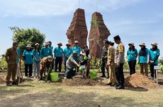 Di KCBN Trowulan, Siap Darling dan 150 Mahasiswa Tanam 6.208 Pohon