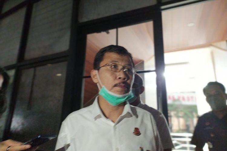 Direktur Penyidikan Jaksa Agung Muda Tindak Pidana Khusus (Dirdik JAM Pidsus) Supardi di Gedung Bundar Kejaksaan Agung, Jakarta, Selasa (19/4/2022).
