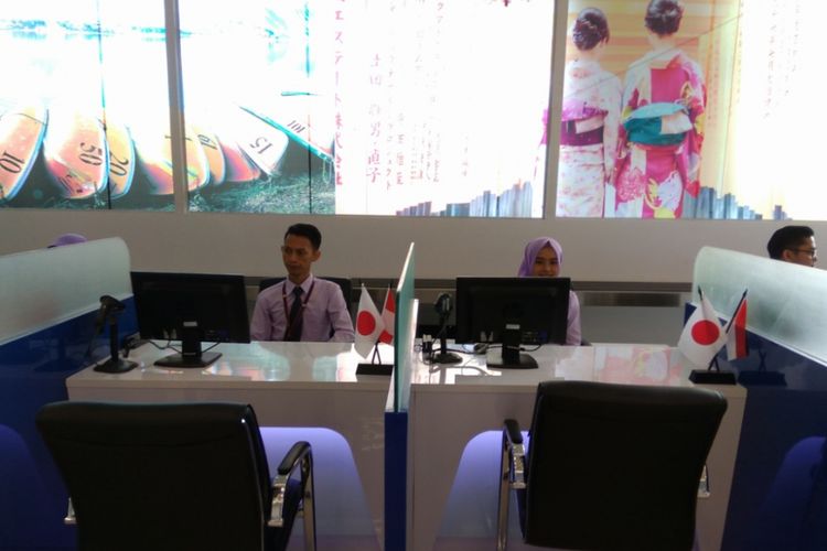 Japan Visa Application Centre di Jakarta.