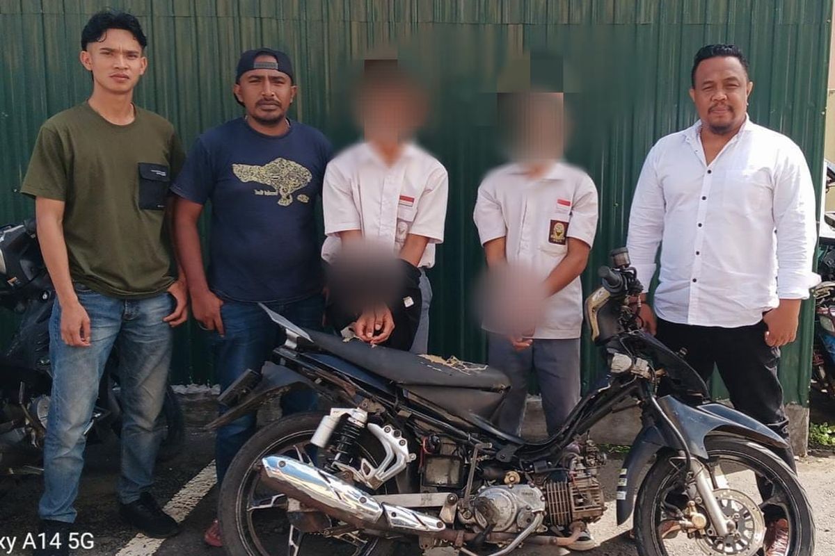 Curi lalu Jual Motor di Facebook, 2 Pelajar di Manggarai Ditangkap