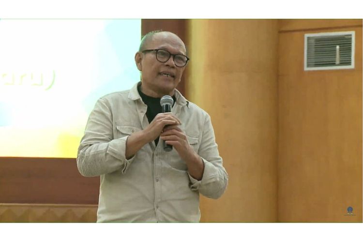 Guru Besar Fakultas Keguruan dan Ilmu Pendidikan (FKIP) UT Prof. Dr. Maximus Gorky Sembiring MSc.
