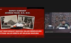 Bupati Fauzi Optimistis Reaktivasi Jalur Kereta Api di Madura Berikan Banyak Dampak Positif