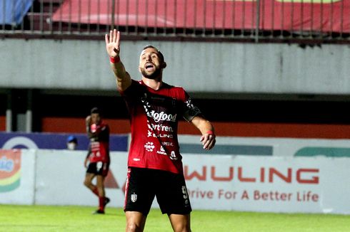 Babak Pertama Bali United Vs Persipura: Spasojevic Bawa Serdadu Tridatu Unggul 1-0