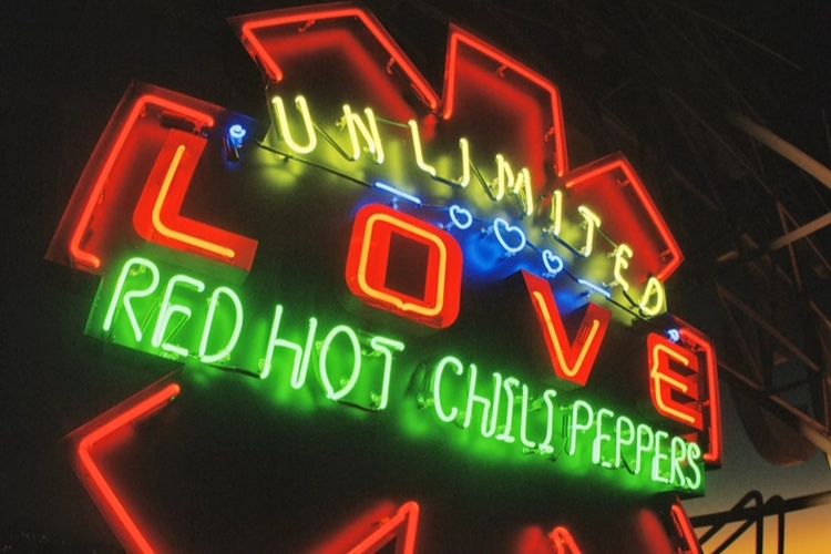 Tangkapan layar album Unlimited Love dari Red Hot Chili Peppers