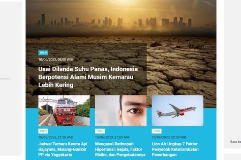 [POPULER TREN] Potensi Musim Kemarau yang Lebih Kering di Indonesia | Cara Ampuh Usir Tungau di Kasur