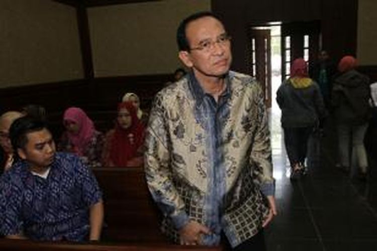 Mantan Menteri Agama Suryadharma Ali menjalani persidangan dengan agenda pembacaan tuntutan di Pengadilan Tipikor, Jakarta Pusat, Rabu (23/12/2015).