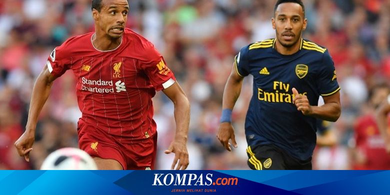 Link Live Streaming Arsenal Vs Liverpool Di Community Shield Malam Ini Halaman All Kompas Com