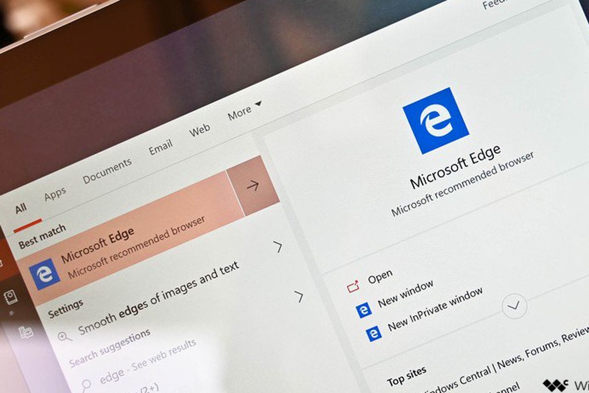 Ilustrasi Microsoft Edge