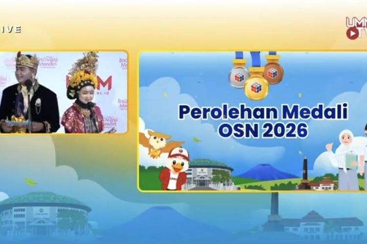 DKI Jakarta Juara Umum OSN 2026, Raih 82 Medali