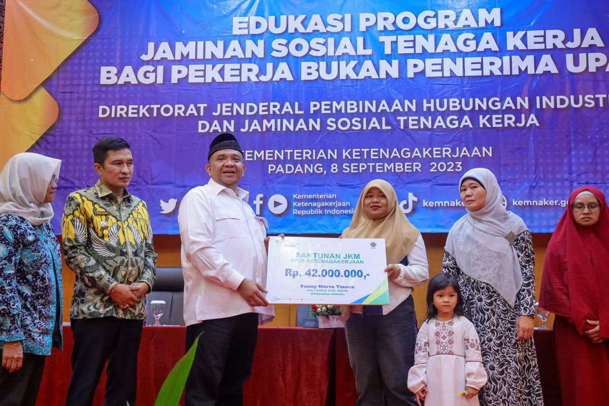 Edukasi Program Jaminan Sosial Tenaga Kerja bagi Pekerja Bukan Penerima Upah 2023 untuk seluruh tenaga kerja di berbagai sektor.