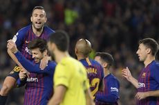 Hasil Barcelona Vs Villarreal, Kemenangan pada Laga Ke-400 Valverde