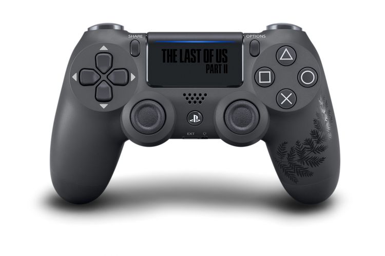 Kontroller DualShock 4 edisi khusus The Last of Us Part II.