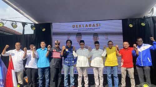 Muraz-Andri Daftar ke KPU dengan Dukungan 7 Parpol untuk Pilkada Kota Sukabumi